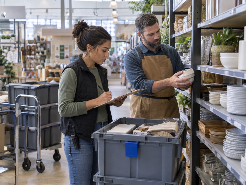 Multi-location retail operating scene